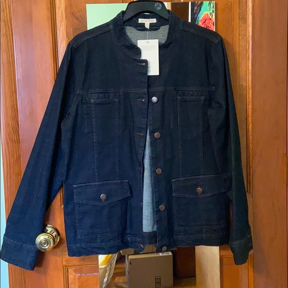 Eileen Fisher Jackets & Blazers - Eileen Fisher Jean Jacket